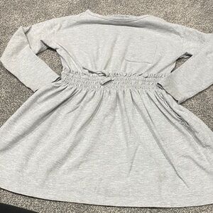 Stylish Gray Kids Casual Dress